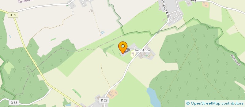 localisation de l'entreprise MADAME CELINE GOBIN  LOUDREFING