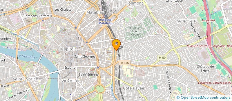 localisation de l'entreprise MADAME CELINE GOMIS  TOULOUSE