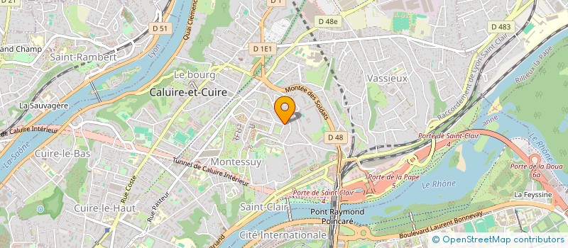 localisation de l'entreprise MADAME CELINE GONIN à CALUIRE-ET-CUIRE