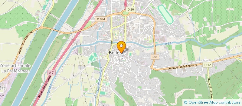 localisation de l'entreprise MADAME CELINE GONTIER à BOLLENE