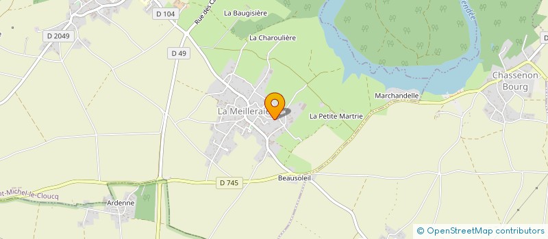 localisation de l'entreprise MADAME CELINE GONZALEZ à FONTENAY-LE-COMTE