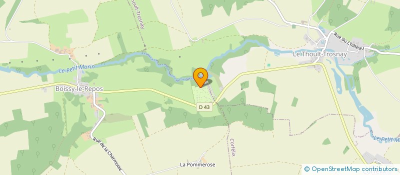 localisation de l'entreprise MADAME CELINE GONZALEZ  BOISSY-LE-REPOS