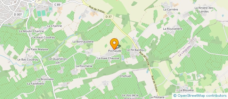 localisation de l'entreprise MADAME CELINE GORDET  LE LOROUX-BOTTEREAU