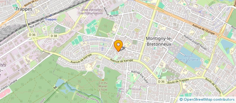 localisation de l'entreprise MADAME CELINE GOULARD à MONTIGNY-LE-BRETONNEUX