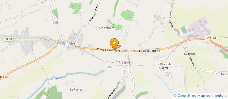 localisation de l'entreprise MADAME CELINE GOURHAN  LE PRE D'AUGE