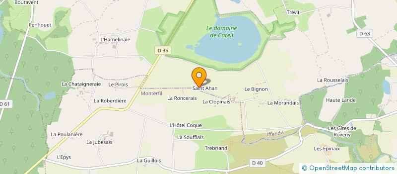 localisation de l'entreprise MADAME CELINE GOURIE  IFFENDIC