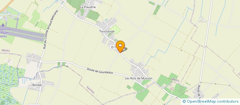 localisation de l'entreprise MADAME CELINE GOURIVEAU  MEDIS