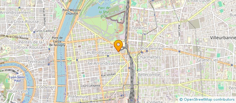 localisation de l'entreprise MADAME CELINE GRAVERIAU à LYON