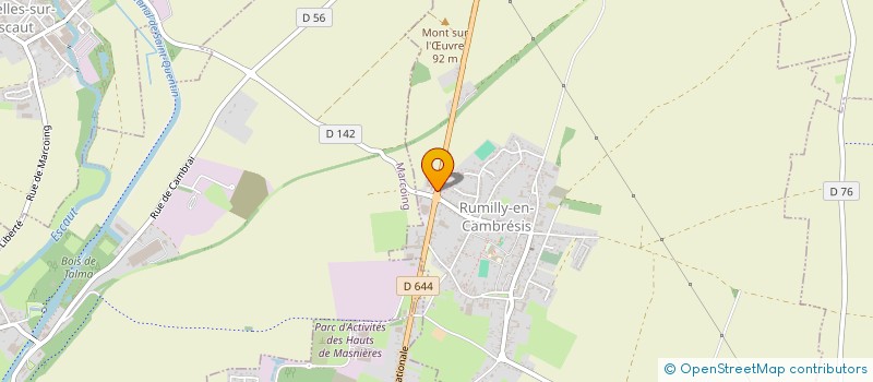 localisation de l'entreprise MADAME CELINE GREBAUT  RUMILLY-EN-CAMBRESIS