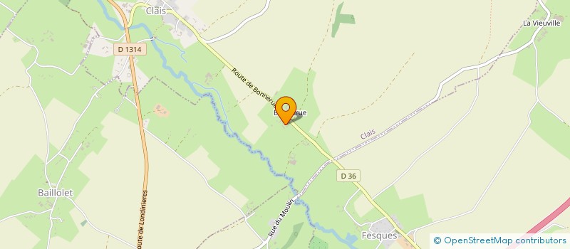 localisation de l'entreprise MADAME CELINE GREMONT  CLAIS