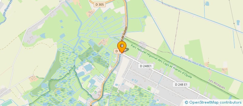 localisation de l'entreprise MADAME CELINE GRIFFA  GUINES