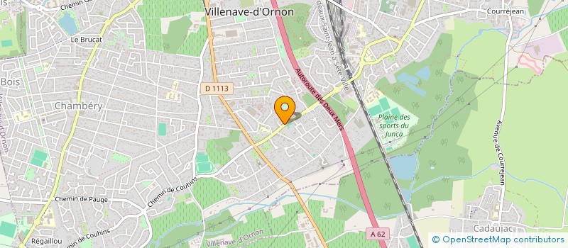 localisation de l'entreprise MADAME CELINE GRIVOT à VILLENAVE-D'ORNON