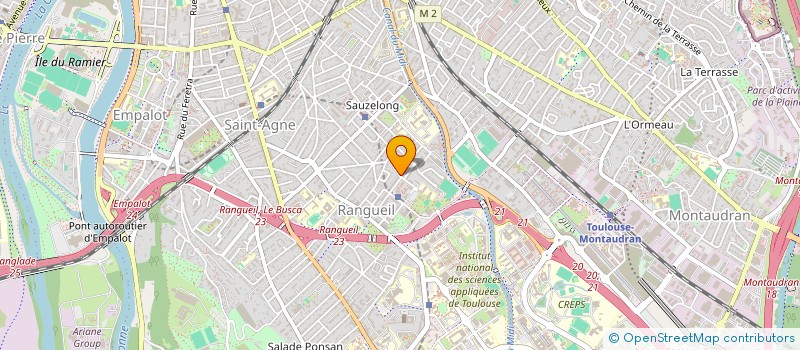 localisation de l'entreprise MADAME CELINE GROGNET à TOULOUSE