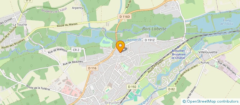 localisation de l'entreprise MADAME CELINE GROSOS à BREUILLET