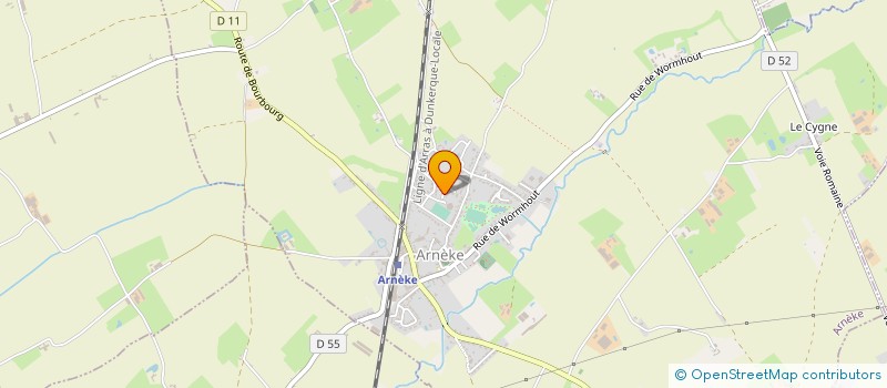 localisation de l'entreprise MADAME CELINE GRUWE  ARNEKE