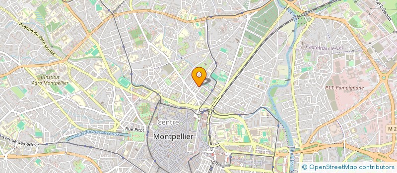 localisation de l'entreprise MADAME CELINE GUERIN à MONTPELLIER