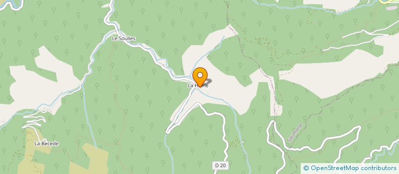 localisation de l'entreprise MADAME CELINE GUERIN  LES PLANTIERS