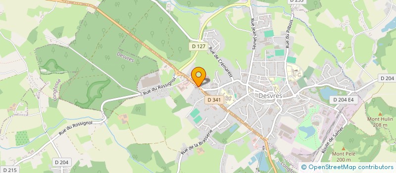 localisation de l'entreprise MADAME CELINE GUGELOT  DESVRES