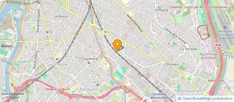 localisation de l'entreprise MADAME CELINE GUIBERT à TOULOUSE