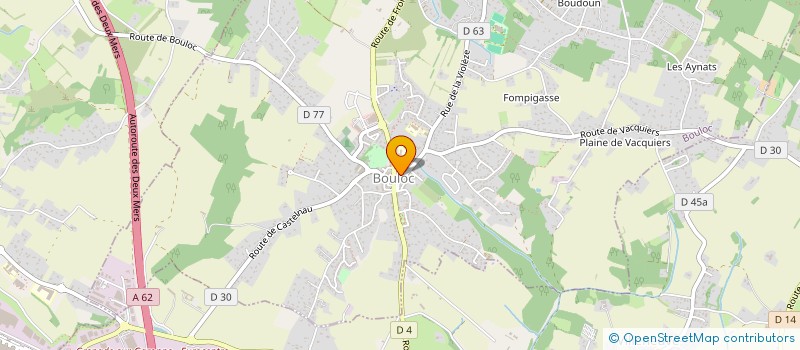 localisation de l'entreprise MADAME CELINE GUIBERT  BOULOC