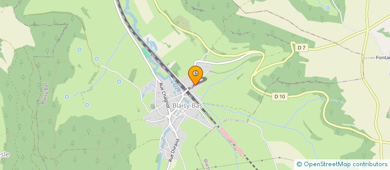 localisation de l'entreprise MADAME CELINE GUIGNON  BLAISY-BAS