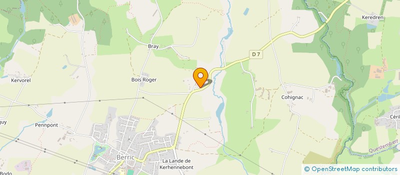 localisation de l'entreprise MADAME CELINE GUIHENEUF  BERRIC