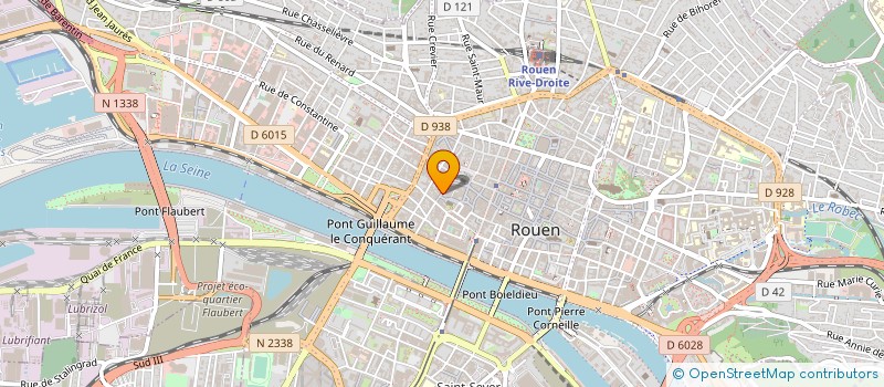 localisation de l'entreprise MADAME CELINE GUILLAUME à ROUEN