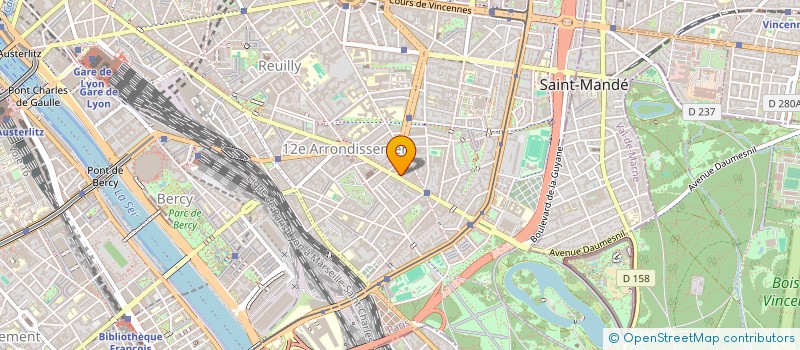 localisation de l'entreprise MADAME CELINE GUILLEMETTE  PARIS