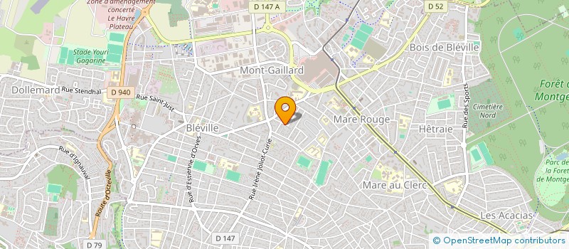 localisation de l'entreprise MADAME CELINE GUILLIN  LE HAVRE