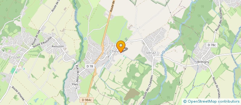 localisation de l'entreprise MADAME CELINE GUINET  CHEVRY