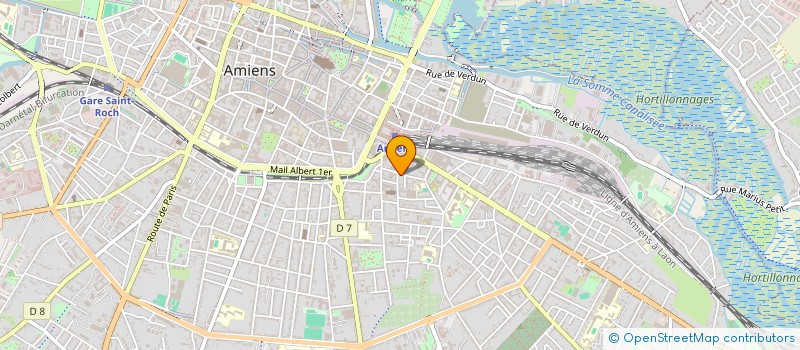 localisation de l'entreprise MADAME CELINE GULLUNG à AMIENS