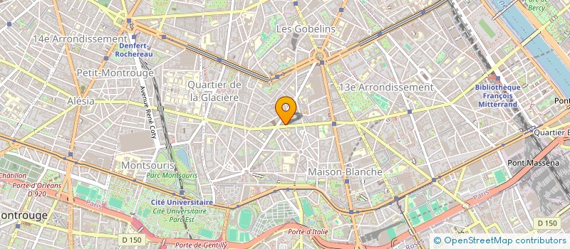 localisation de l'entreprise MADAME CELINE GUN  PARIS