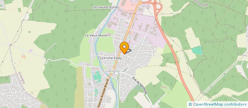 localisation de l'entreprise MADAME CELINE GUYOMARC'H à GRAVIGNY