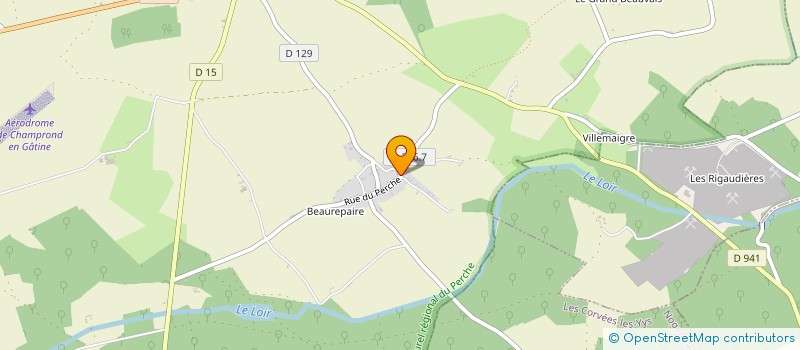 localisation de l'entreprise MADAME CELINE HAEGEMAN à CHAMPROND-EN-GATINE