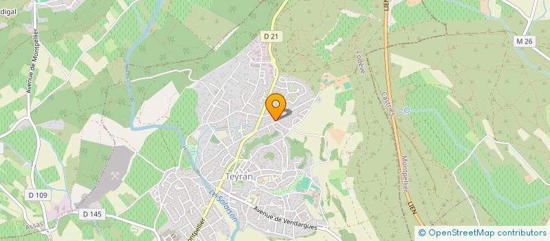 localisation de l'entreprise MADAME CELINE HAM  TEYRAN