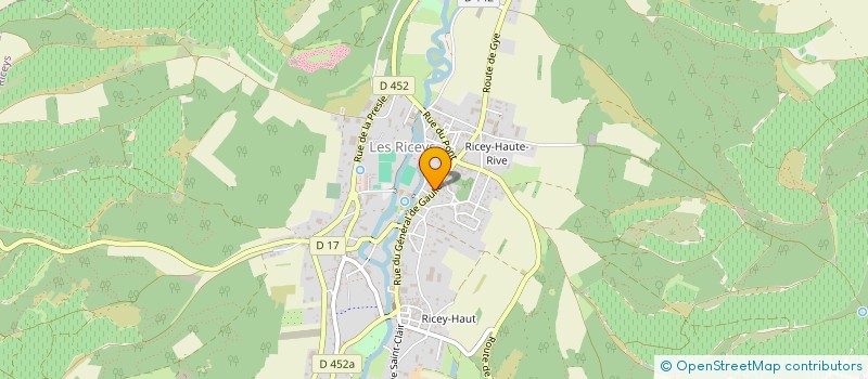 localisation de l'entreprise MADAME CELINE HARMANT  LES RICEYS