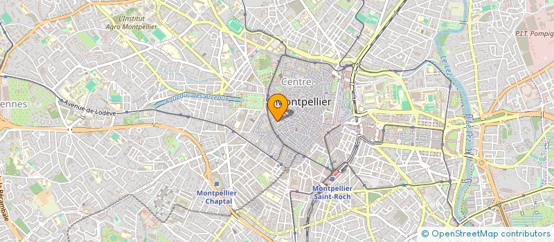 localisation de l'entreprise MADAME CELINE HARRIBEY à MONTPELLIER