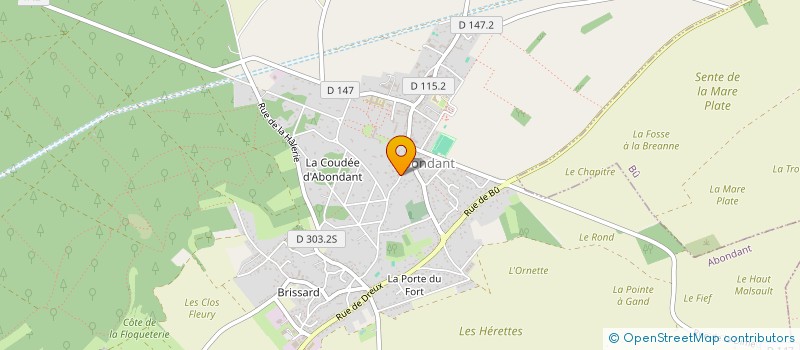 localisation de l'entreprise MADAME CELINE HARZEE  ABONDANT