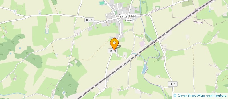 localisation de l'entreprise MADAME CELINE HAYE  LOUE