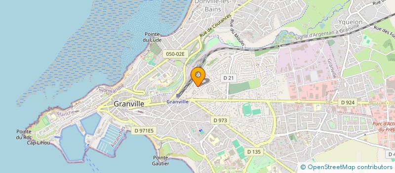 localisation de l'entreprise MADAME CELINE HECQUARD  SAINT-FRANCOIS