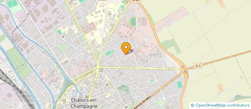 localisation de l'entreprise MADAME CELINE HEIMEN à CHALONS-EN-CHAMPAGNE