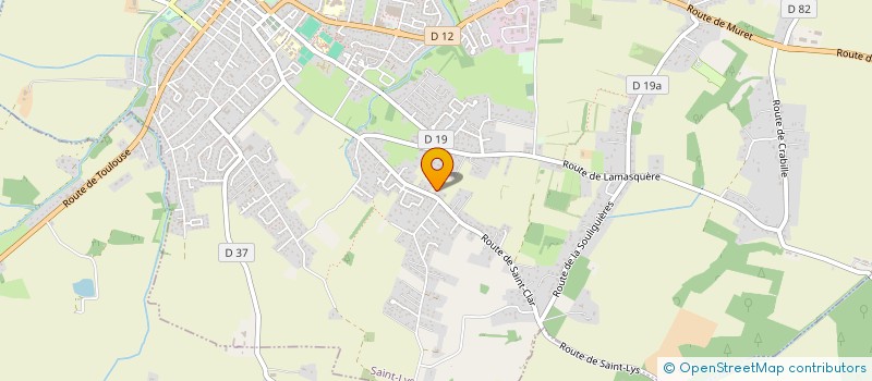 localisation de l'entreprise MADAME CELINE HENRY à SAINT-LYS