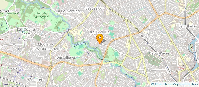 localisation de l'entreprise MADAME CELINE HERBIN à NANTES