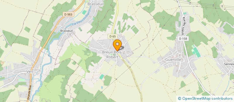 localisation de l'entreprise MADAME CELINE HERBIN  BREUIL-BOIS-ROBERT