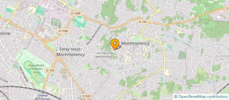 localisation de l'entreprise MADAME CELINE HERVIER à MONTMORENCY