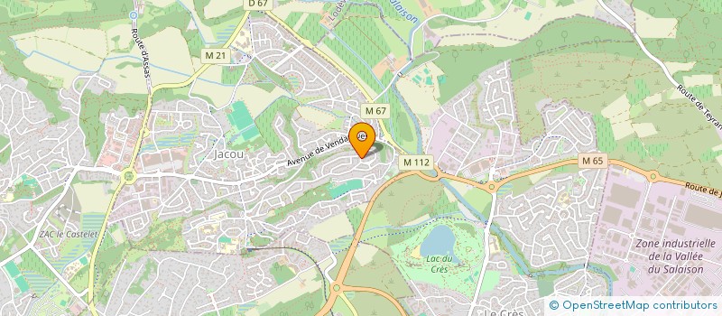 localisation de l'entreprise MADAME CELINE HEUMAN  JACOU