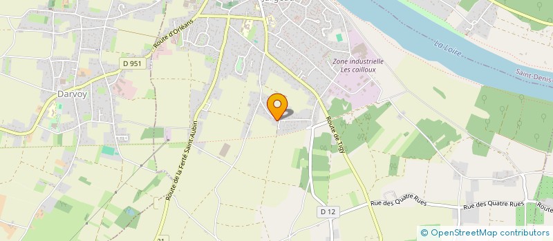 localisation de l'entreprise MADAME CELINE HEVIN à JARGEAU