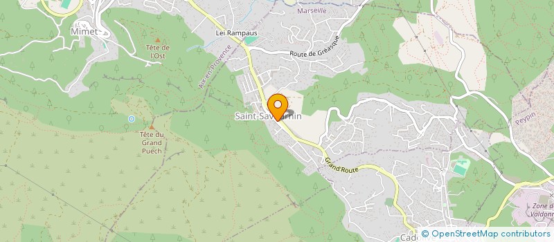 localisation de l'entreprise MADAME CELINE HINCKER  SAINT-SAVOURNIN