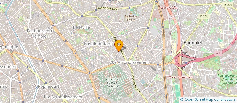 localisation de l'entreprise MADAME CELINE HOLYNSKI  PARIS