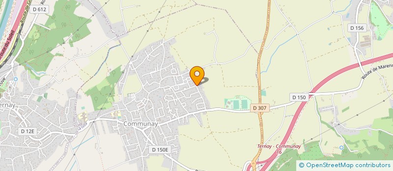 localisation de l'entreprise MADAME CELINE HOLZER  COMMUNAY